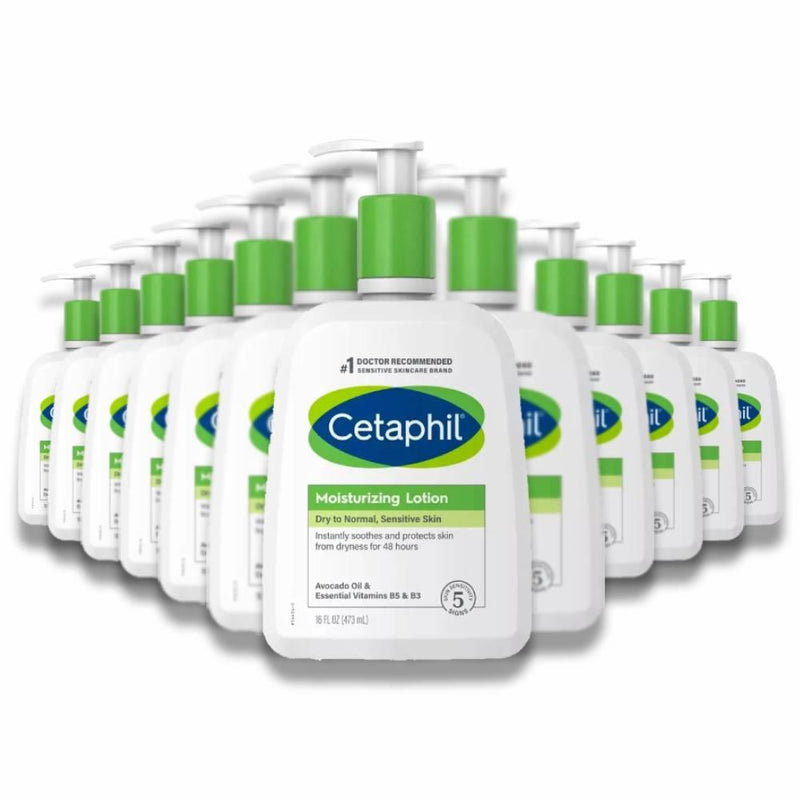 Cetaphil - Dry-Normal Sensitive Moisturizing Lotion 16 oz - 12 Pack