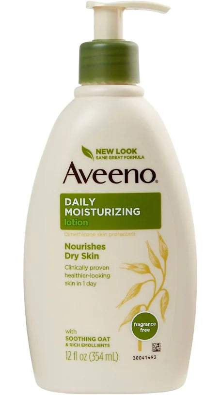 Aveeno - Daily Moisturizing Body Lotion - 18 fl Oz- 12 Pack