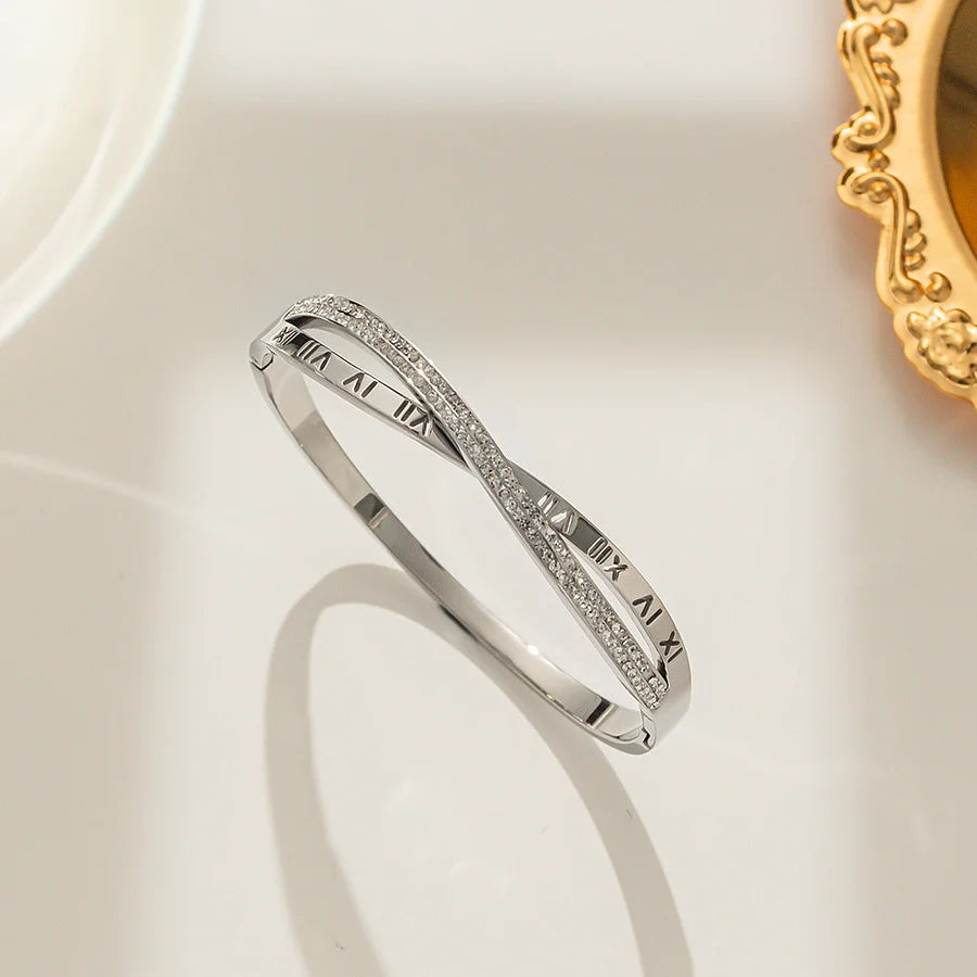 Natural 18K Gold Plated Bangles