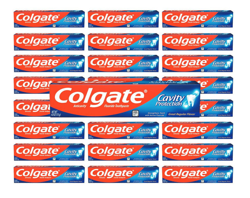 Colgate Cavity Protection Toothpaste - 4 oz - 24 Pack